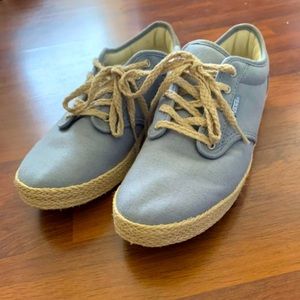 Baby Blue Vans Espadrille Sneakers
